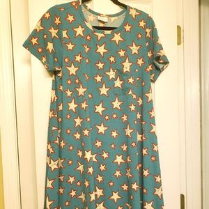 Limited⭐ Patriotic July 4th⭐ LulaRoe Carly Dress